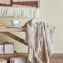 Throw blankets - Gabriela Throw, Brown, Recycled Cotton - BLOOMINGVILLE MULTIBRAND HOUSE