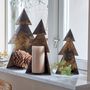 Decorative objects - Rony Deco Tree, Brown, Metal Set of 3 - BLOOMINGVILLE MULTIBRAND HOUSE