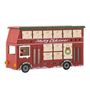 Decorative objects - Edward Calendar w/light, Red, Plywood - BLOOMINGVILLE MULTIBRAND HOUSE