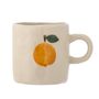 Mugs - Agnes Cup, White, Stoneware - BLOOMINGVILLE MINI