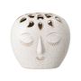 Vases - Elissa Vase, Blanc, Grès - BLOOMINGVILLE MULTIBRAND HOUSE