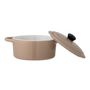 Couverts & ustensiles de cuisine - Thanos Plat au four avec couvercle, Nature, Grès - BLOOMINGVILLE MULTIBRAND HOUSE