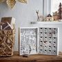 Objets de décoration - Elimar Calendrier lumineux, Blanc, Contre-plaqué  - BLOOMINGVILLE MULTIBRAND HOUSE