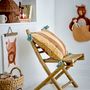 Shopping baskets - Toto Wall Basket, Brown, Linen  - BLOOMINGVILLE MINI
