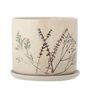 Flower pots - Bea Flowerpot w/Saucer, Nature, Stoneware  - BLOOMINGVILLE MULTIBRAND HOUSE