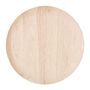 Assiettes au quotidien - Nolia Assiette, Nature, Bois d'hévéa - BLOOMINGVILLE MULTIBRAND HOUSE