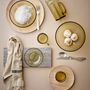 Assiettes au quotidien - Nolia Assiette, Nature, Bois d'hévéa - BLOOMINGVILLE MULTIBRAND HOUSE