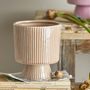 Flower pots - Ayleen Flowerpot, Nature, Stoneware - BLOOMINGVILLE MULTIBRAND HOUSE