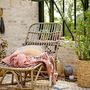 Plaids - Maddeleine Plaid, Orange, Coton - BLOOMINGVILLE MULTIBRAND HOUSE