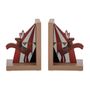 Objets de décoration - Santos Serre-livres, Rouge, FSC®100%, MDF Set of 2 - BLOOMINGVILLE MINI