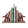 Objets de décoration - Santos Serre-livres, Rouge, FSC®100%, MDF Set of 2 - BLOOMINGVILLE MINI