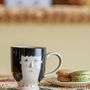 Tasses et mugs - Carolin Tasse, Noir, Grès - BLOOMINGVILLE MINI