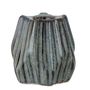 Candlesticks and candle holders - Hadya Candle Holder, Blue, Stoneware - CREATIVE COLLECTION