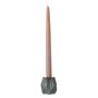 Candlesticks and candle holders - Hadya Candle Holder, Blue, Stoneware - CREATIVE COLLECTION