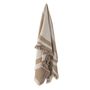 Throw blankets - Orinoco Throw, Nature, Recycled Cotton - BLOOMINGVILLE MULTIBRAND HOUSE