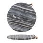 Kitchen utensils - Lemoni Cutting Board, Grey, Marble - CREATIVE COLLECTION