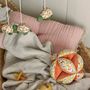 Childcare  accessories - Venke Rattle, Orange, Cotton  - BLOOMINGVILLE MINI