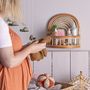 Childcare  accessories - Venke Rattle, Orange, Cotton  - BLOOMINGVILLE MINI