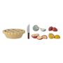 Toys - Gabie Play Set, Food, Yellow, FSC®100%, Lotus Set of 7 - BLOOMINGVILLE MINI