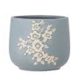 Flower pots - Betino Flowerpot, Blue, Stoneware  - BLOOMINGVILLE