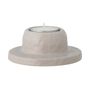 Bougeoirs et photophores - Imilia Photophore, Blanc, Grès - BLOOMINGVILLE MULTIBRAND HOUSE