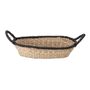 Shopping baskets - Ji Basket, Black, Seagrass  - BLOOMINGVILLE