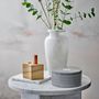 Vases - Lenore Vase, White, Glass - BLOOMINGVILLE MULTIBRAND HOUSE