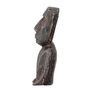 Decorative objects - Moai Deco, Black, Metal - BLOOMINGVILLE MULTIBRAND HOUSE