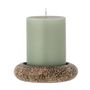 Candlesticks and candle holders - Oshin Candle Holder, Brown, Stoneware - BLOOMINGVILLE MULTIBRAND HOUSE