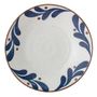 Everyday plates - Camellia Plate, Blue, Porcelain  - CREATIVE COLLECTION