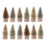 Decorative objects - Oybek Deco Tree, Brown, Plastic Set of 12 - BLOOMINGVILLE MULTIBRAND HOUSE