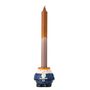 Candlesticks and candle holders - Feast Candle Holder, Blue, Stoneware - BLOOMINGVILLE MULTIBRAND HOUSE