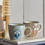 Tasses et mugs - Tonia Tasse, Blue, Grès Set of 2 - BLOOMINGVILLE MULTIBRAND HOUSE