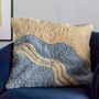 Cushions - Mist Cushion, Blue, Cotton  - BLOOMINGVILLE