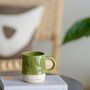 Mugs - Neo Mug, Green, Stoneware  - BLOOMINGVILLE