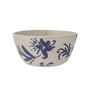 Bowls - Petunia Bowl, Blue, Stoneware  - CREATIVE COLLECTION