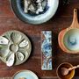 Trays - Lois Tray, Brown, Stoneware  - CREATIVE COLLECTION