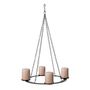 Bougeoirs et photophores - Jutta Bougeoir, Noir, Métal - BLOOMINGVILLE MULTIBRAND HOUSE