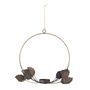 Bougeoirs et photophores - Ivalou Photophore, suspendu, Marron, Métal - BLOOMINGVILLE MULTIBRAND HOUSE