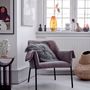Cushions - Pansy Cushion, Green, Lambskin Tibetian - BLOOMINGVILLE MULTIBRAND HOUSE