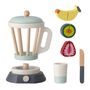Toys - Lene Play Set, Kitchen, White, Lotus Set of 6 - BLOOMINGVILLE MINI