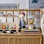 Toys - Lene Play Set, Kitchen, White, Lotus Set of 6 - BLOOMINGVILLE MINI