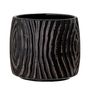 Flower pots - Hena Flowerpot, Black, Stoneware  - BLOOMINGVILLE MULTIBRAND HOUSE