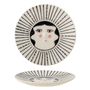 Assiettes au quotidien - Carolin Assiette, Noir, Grès - BLOOMINGVILLE MINI