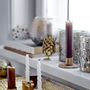 Bougeoirs et photophores - Halia Bougeoir, Or, Polyrésine Set of 3 - BLOOMINGVILLE MULTIBRAND HOUSE