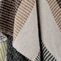 Throw blankets - Isnel Throw, Brown, Recycled Cotton  - CREATIVE COLLECTION