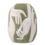 Vases - Adalena Vase, Verte, Grès - BLOOMINGVILLE MULTIBRAND HOUSE