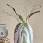 Vases - Adalena Vase, Verte, Grès - BLOOMINGVILLE MULTIBRAND HOUSE