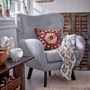 Cushions - Chinon Cushion, Brown, Cotton - CREATIVE COLLECTION