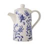 Kitchen utensils - Petunia Teapot, Blue, Stoneware - CREATIVE COLLECTION